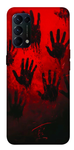 Чехол itsPrint Bloody hands для Oppo Reno 5 4G