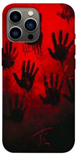 Чехол itsPrint Bloody hands для Apple iPhone 13 Pro Max (6.7")