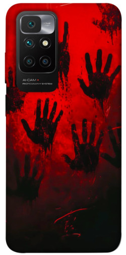 Чохол itsPrint Bloody hands для Xiaomi Redmi 10