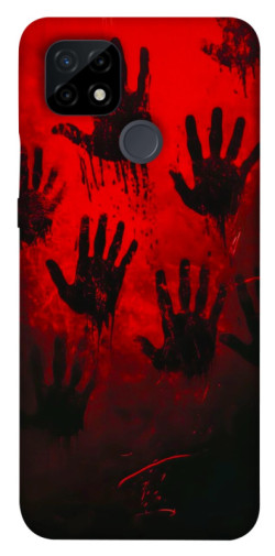 Чехол itsPrint Bloody hands для Realme C21