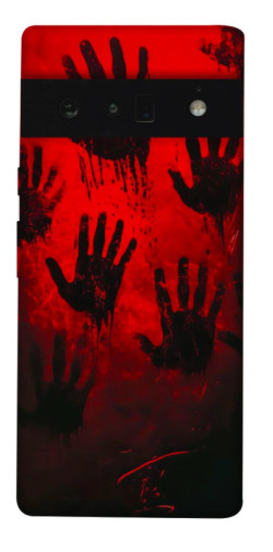 Чехол itsPrint Bloody hands для Google Pixel 6 Pro