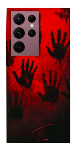 Чохол itsPrint Bloody hands для Samsung Galaxy S22 Ultra