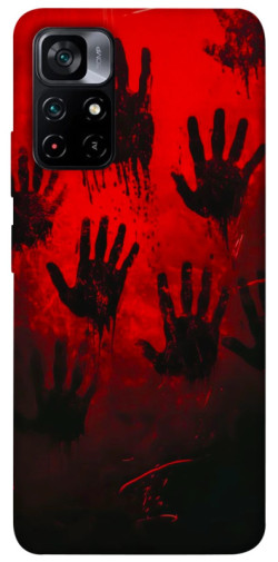 Чехол itsPrint Bloody hands для Xiaomi Poco M4 Pro 5G