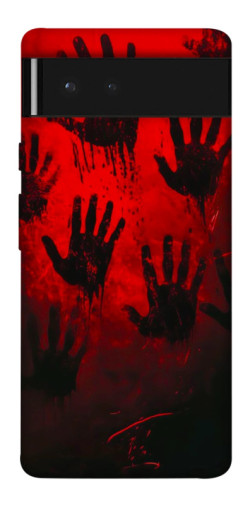 Чехол itsPrint Bloody hands для Google Pixel 6