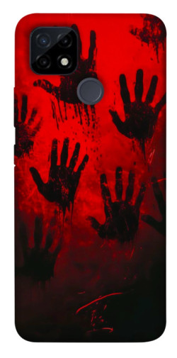 Чехол itsPrint Bloody hands для Realme C21Y