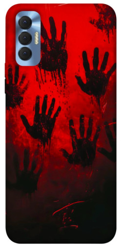 Чехол itsPrint Bloody hands для TECNO Spark 8P
