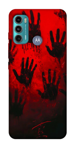 Чехол itsPrint Bloody hands для Motorola Moto G60