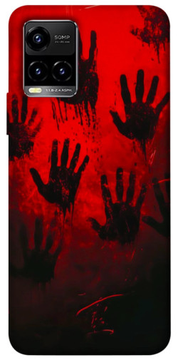 Чехол itsPrint Bloody hands для Vivo Y21 / Y33s