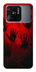 Чехол itsPrint Bloody hands для Xiaomi Redmi 10C