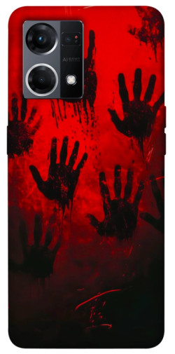 Чехол itsPrint Bloody hands для Oppo Reno 7 4G
