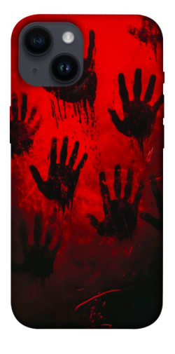 Чехол itsPrint Bloody hands для Apple iPhone 14 (6.1")