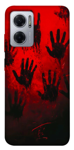 Чехол itsPrint Bloody hands для Xiaomi Redmi Note 11E