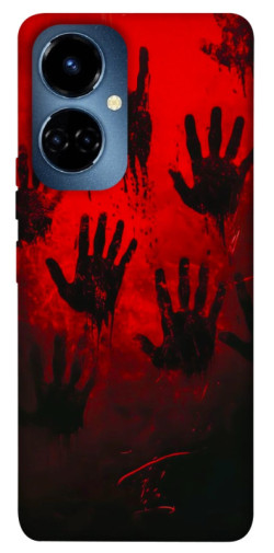 Чохол itsPrint Bloody hands для TECNO Camon 19 (CI6n) / 19 Pro (CI8n)