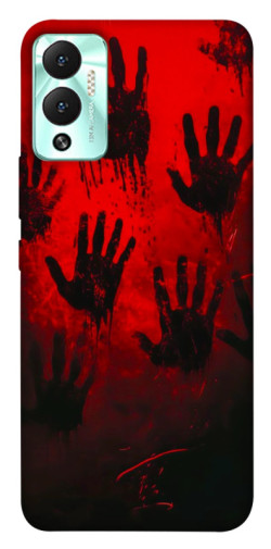Чехол itsPrint Bloody hands для Infinix Hot 12 Play
