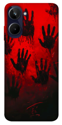Чехол itsPrint Bloody hands для Realme 10 4G