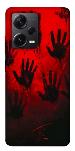 Чехол itsPrint Bloody hands для Xiaomi Redmi Note 12 Pro+ 5G