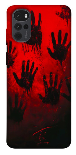 Чехол itsPrint Bloody hands для Motorola Moto G22