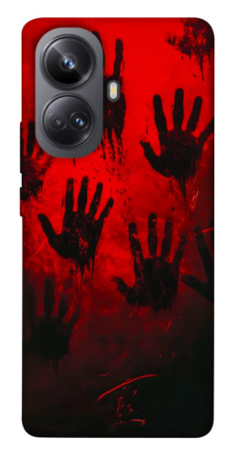 Чохол itsPrint Bloody hands для Realme 10 Pro+