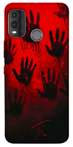 Чохол itsPrint Bloody hands для Nokia G11 Plus