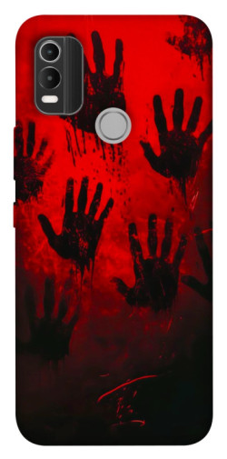 Чохол itsPrint Bloody hands для Nokia C21 Plus