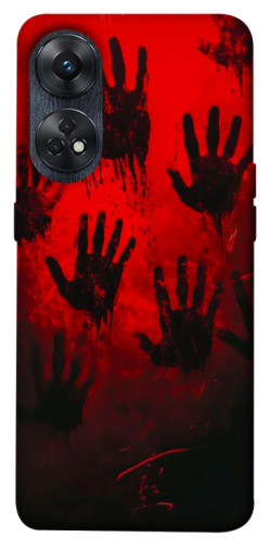 Чехол itsPrint Bloody hands для Oppo Reno 8 T 4G