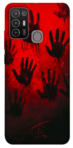 Чехол itsPrint Bloody hands для ZTE Blade A52