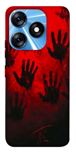 Чохол itsPrint Bloody hands для TECNO Spark 10 Pro
