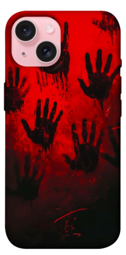 Чехол itsPrint Bloody hands для Apple iPhone 15 (6.1")