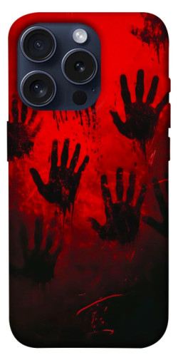 Чохол itsPrint Bloody hands для Apple iPhone 15 Pro (6.1")