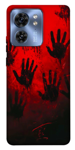 Чехол itsPrint Bloody hands для Motorola Edge 40
