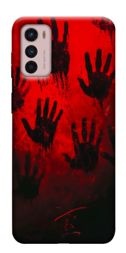 Чехол itsPrint Bloody hands для Motorola Moto G42