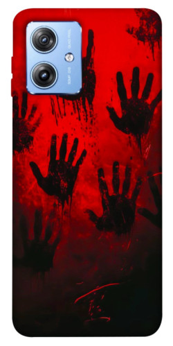 Чехол itsPrint Bloody hands для Motorola Moto G84