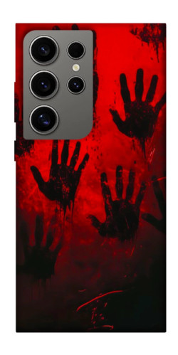 Чехол itsPrint Bloody hands для Samsung Galaxy S24 Ultra