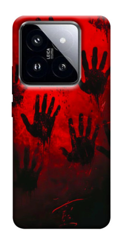Чехол itsPrint Bloody hands для Xiaomi 14 Pro