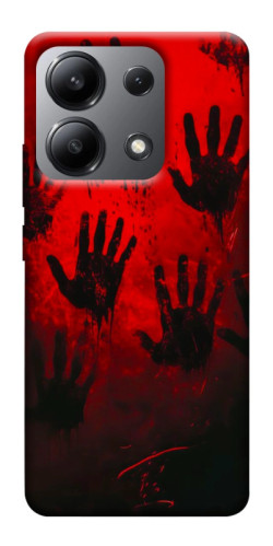 Чехол itsPrint Bloody hands для Xiaomi Redmi Note 13 4G