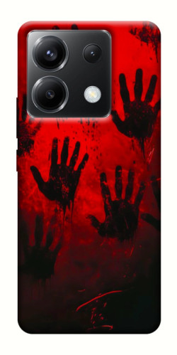 Чехол itsPrint Bloody hands для Xiaomi Poco X6