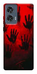 Чехол itsPrint Bloody hands для Motorola Edge 50 Fusion