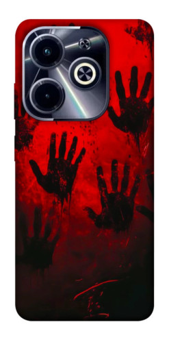 Чехол itsPrint Bloody hands для Infinix Hot 40i