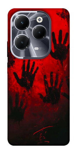 Чехол itsPrint Bloody hands для Infinix Hot 40
