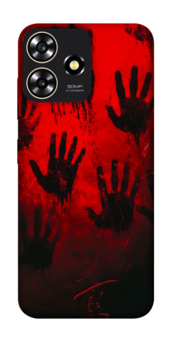 Чехол itsPrint Bloody hands для ZTE Blade A73 4G