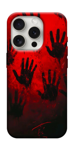 Чехол itsPrint Bloody hands для Apple iPhone 16 Pro Max (6.9")