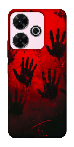 Чехол itsPrint Bloody hands для Xiaomi Redmi 13 4G / Poco M6 4G