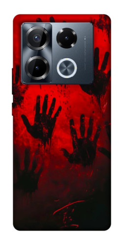 Чехол itsPrint Bloody hands для Infinix Note 40 Pro 4G