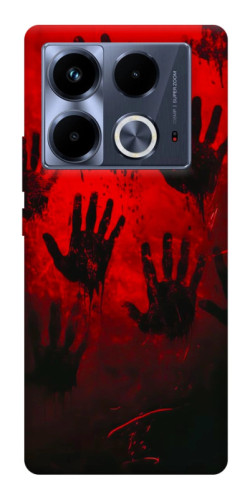 Чехол itsPrint Bloody hands для Infinix Note 40 4G