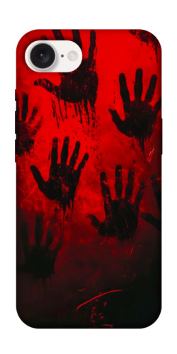 Чехол itsPrint Bloody hands для Apple iPhone 16e (6.1")