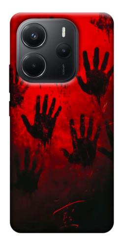 Чехол itsPrint Bloody hands для Xiaomi Redmi Note 14 4G (Int. version)