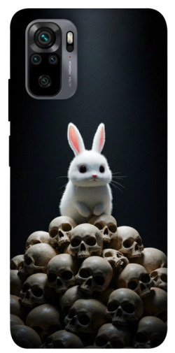 Чехол itsPrint Bunny bones для Xiaomi Redmi Note 10 / Note 10s