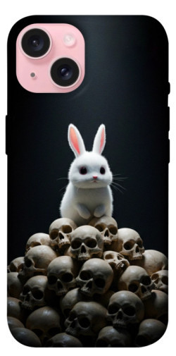 Чехол itsPrint Bunny bones для Apple iPhone 15 (6.1")