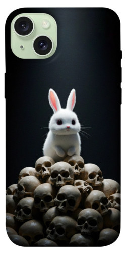 Чехол itsPrint Bunny bones для Apple iPhone 15 Plus (6.7")