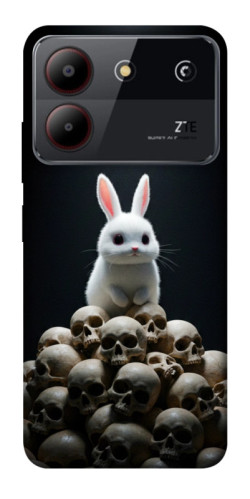 Чехол itsPrint Bunny bones для ZTE Blade A54 4G